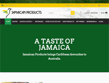 Tablet Screenshot of jamaicanproducts.com.au
